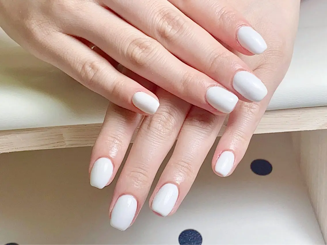 ネイル ワンカラーネイル BabyYouMi nailのネイルデザイン