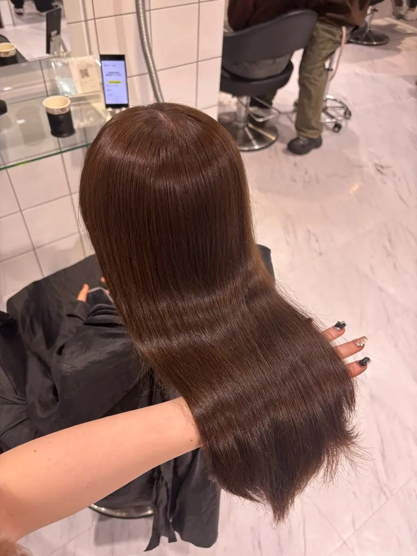 ロング カラー 髪質改善🩰透明感カ ラー🎀hinanoのヘアスタイル