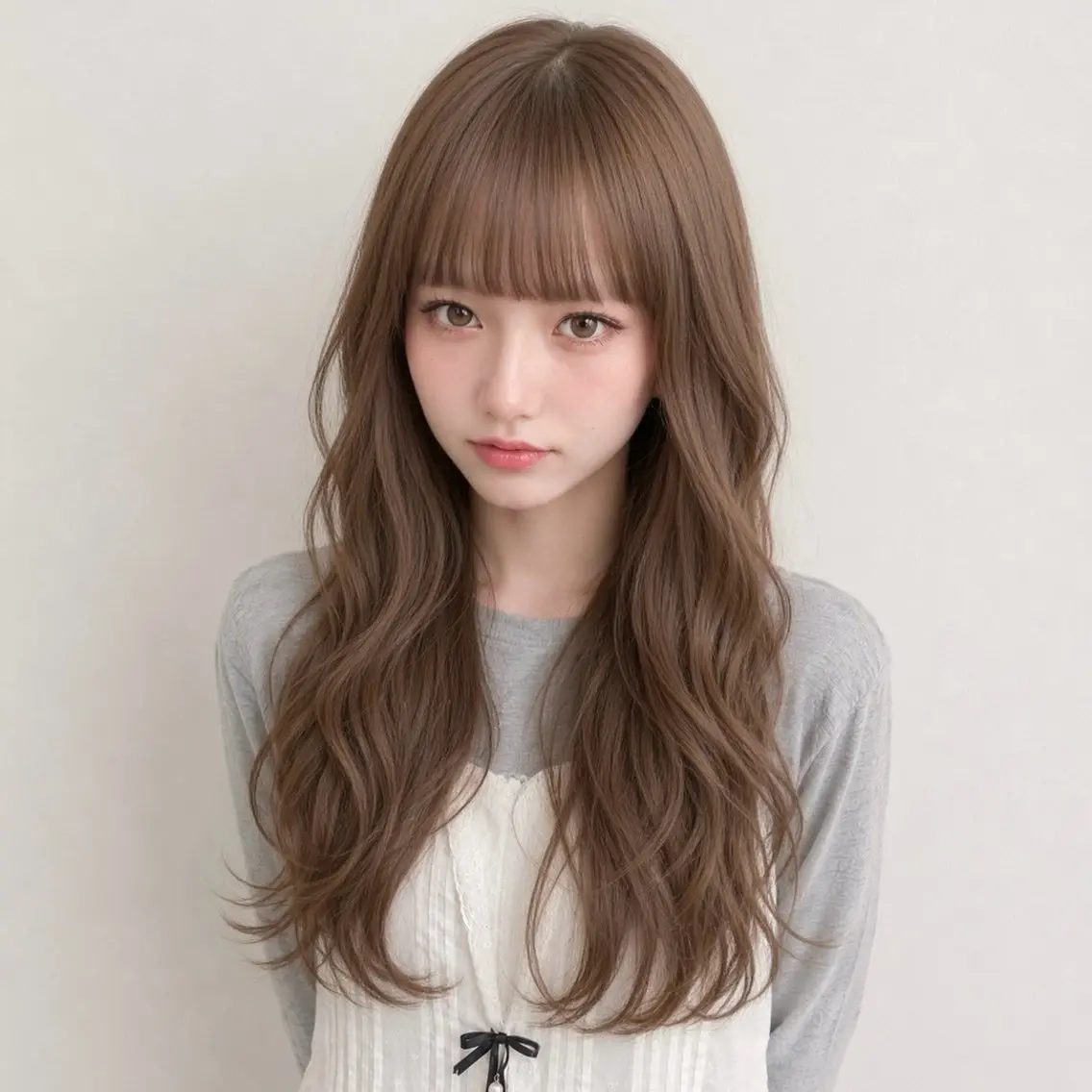 ロング カラー カット ヘアカラー ❤️‍🔥ハイトーン /レイヤー/IORIのヘアスタイル