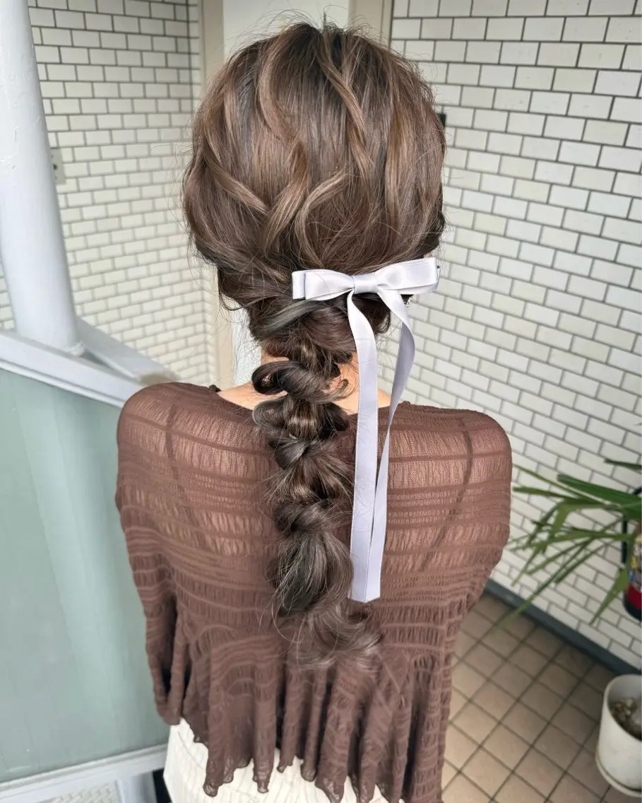 ヘアアレンジ デート 🎀韓国ヘアメイク /参列ヘア/neneのその他イメージ