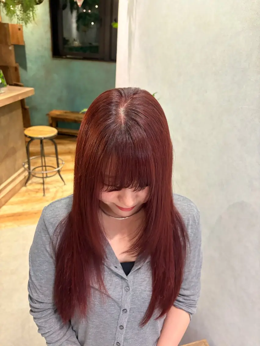 ロング anna 🫧のヘアスタイル