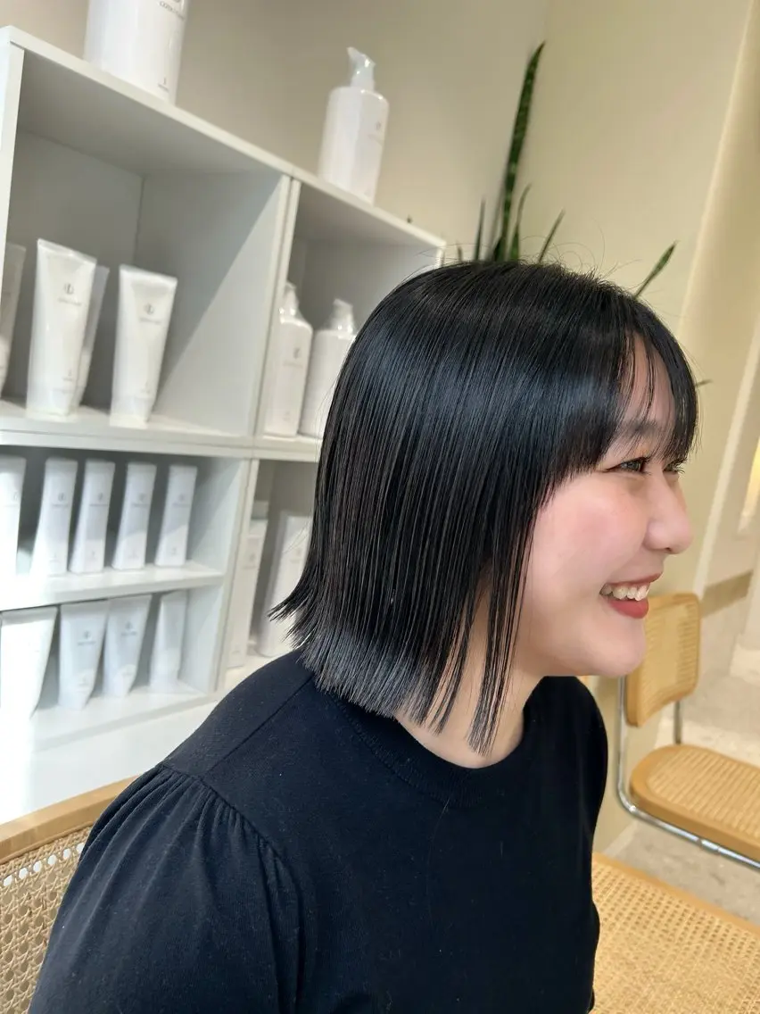 ショート ボブ 🩰ニシムラヒカリ 半個室salon♡*のヘアスタイル