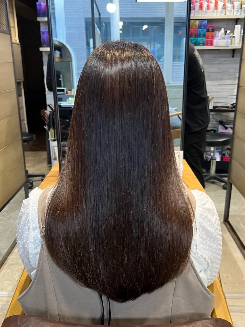 ロング カラー トリートメント 🌙小林春月/新宿/ 美髪/ハイトーン🌙のヘアスタイル
