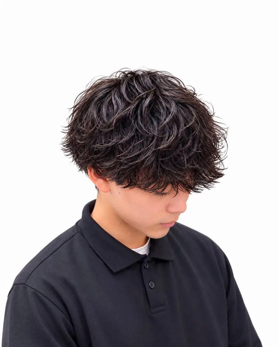 パーマ メンズ カット パーマ 【ルーズパーマ・初パ ーマ指名No.1昇陽のヘアスタイル