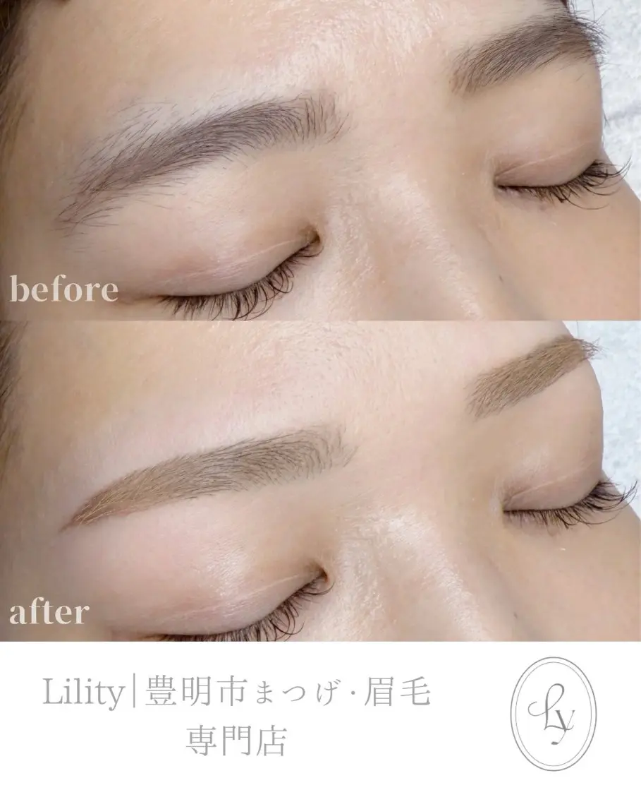 アイブロウ 眉毛ワックス脱毛 Lility NORIKOの眉毛・アイブロウイメージ