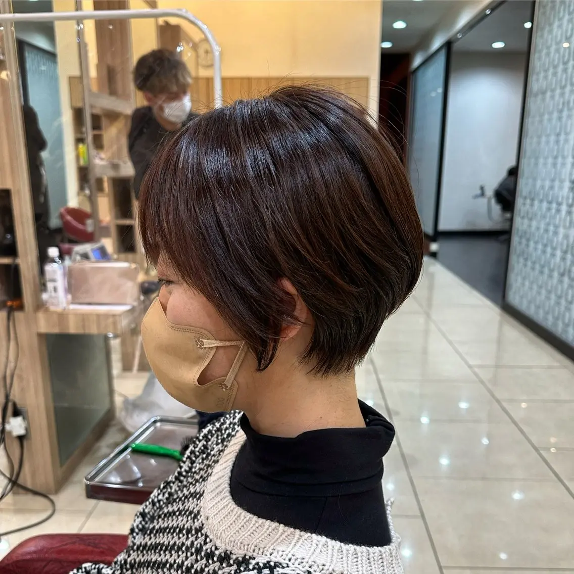 ショート カット トリートメント 小坂直輝【髪質改善・ 似合わせカット】のヘアスタイル