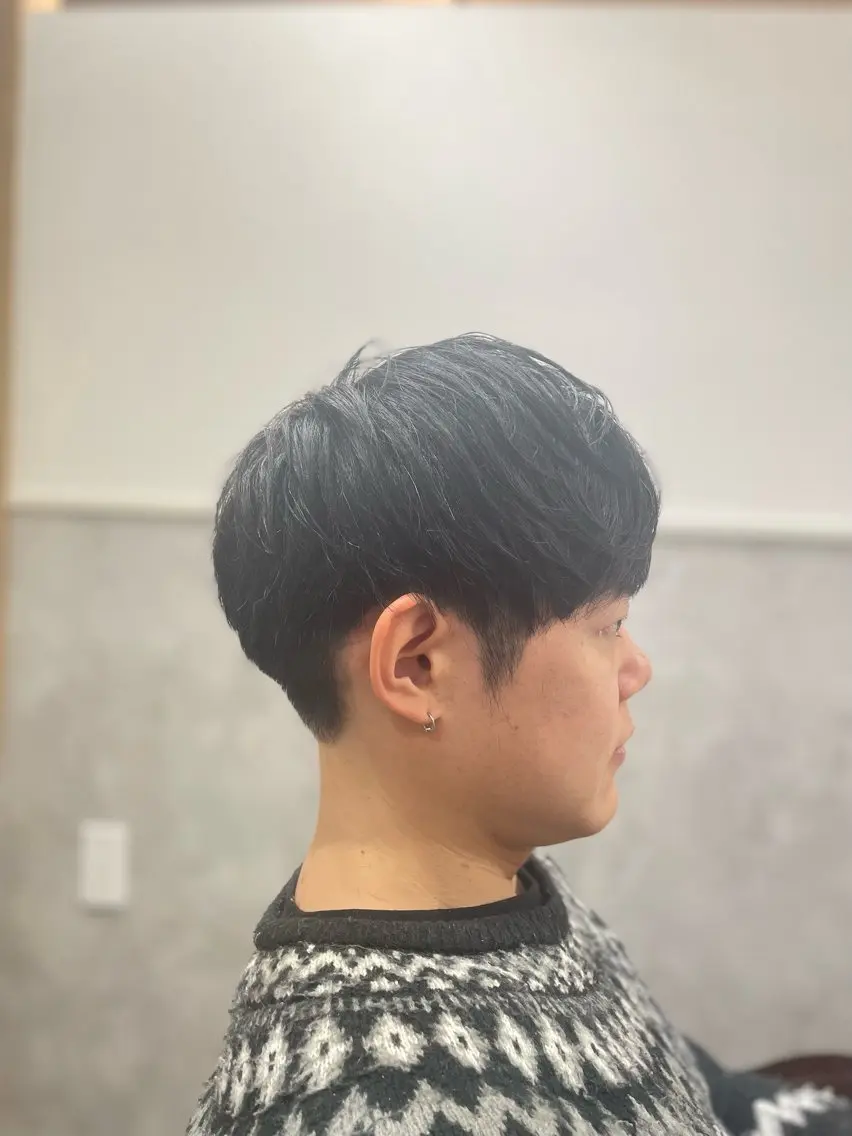 ショート メンズ マッシュ レイヤーカット ROCCAhair 谷山陸のヘアスタイル