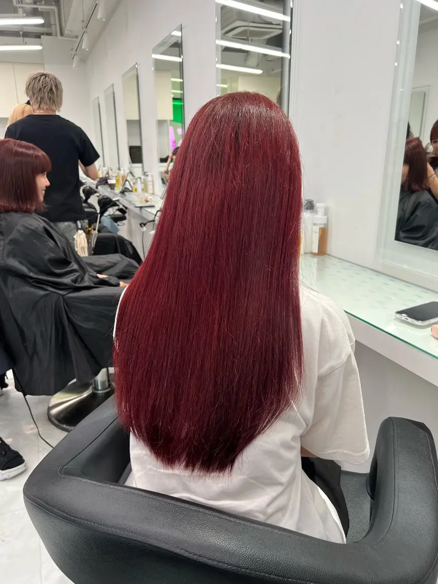 カラー カット ヘアカラー トリートメント ブリーチなし透明感 💗RYOTAのヘアスタイル