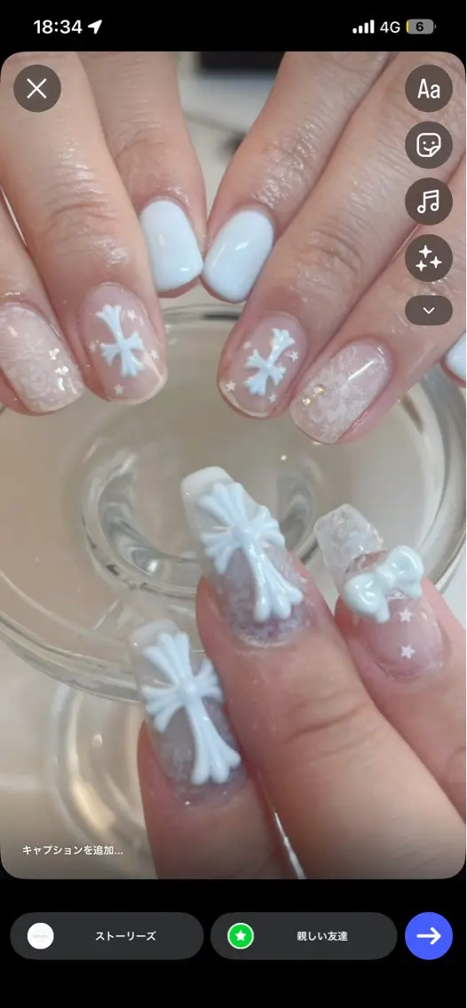 ネイル ʟᴇᴛᴛɪᴇ  🎀 れてぃのネイルデザイン