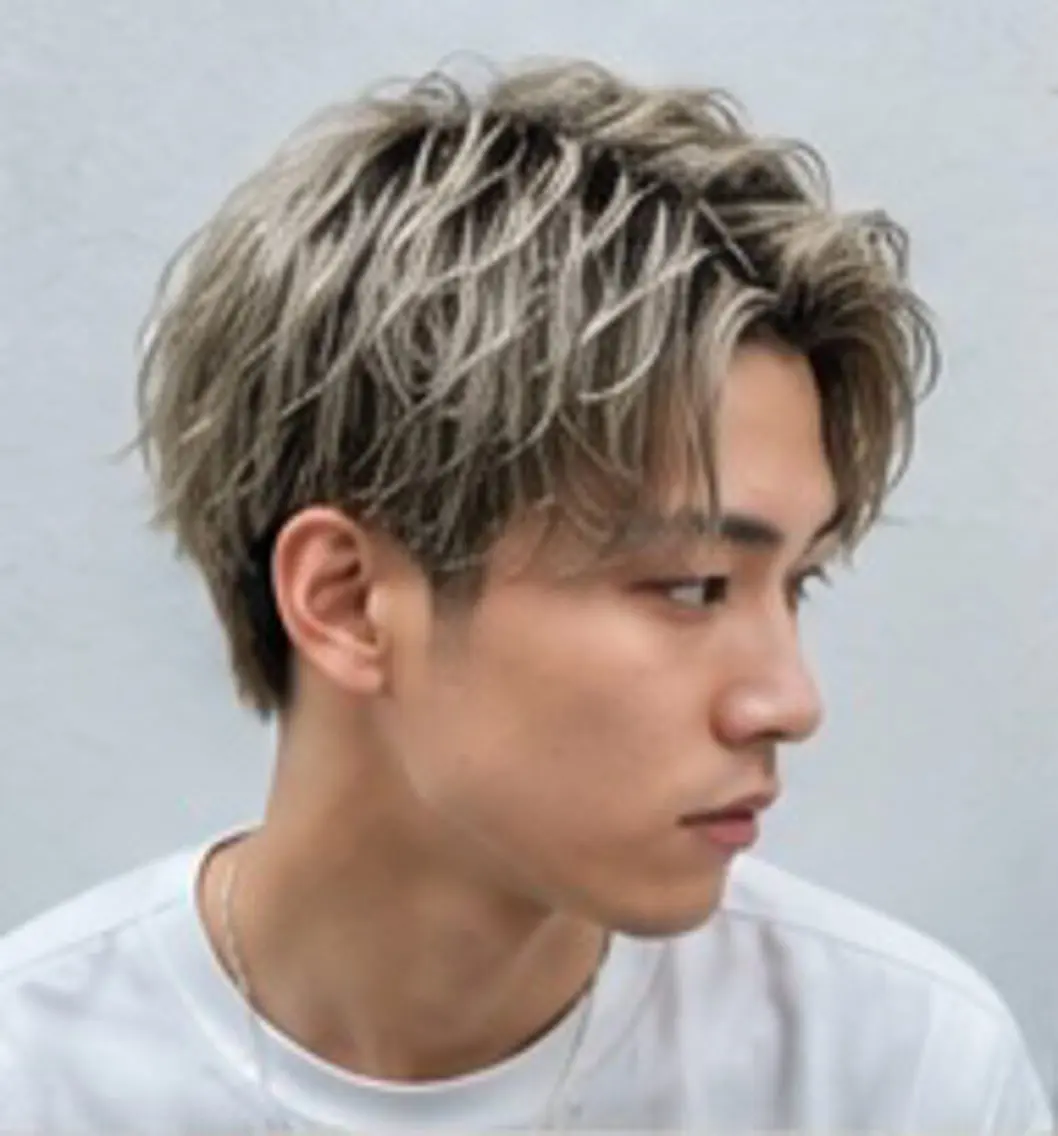ショート カラー メンズ カット ヘアカラー メンズカット/ 一汰のヘアスタイル