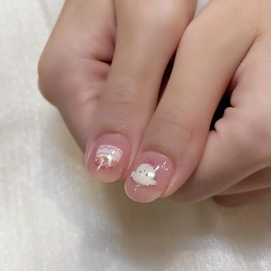 ネイル ハンドネイル 新井 ひなののネイルデザイン