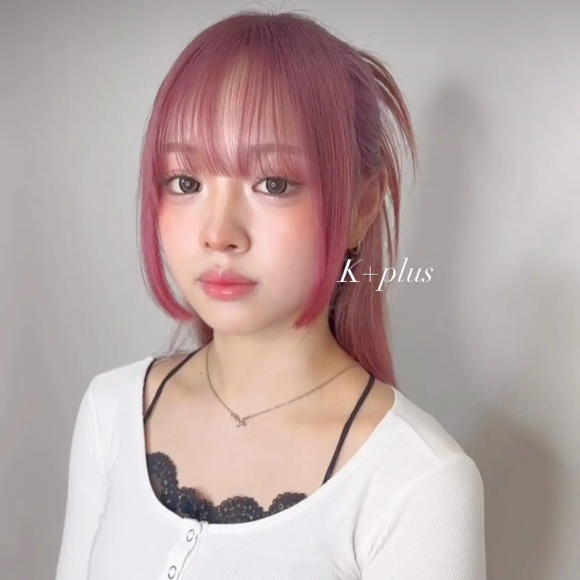 カラー 🧡K+plus🧡 ことね🧡のヘアスタイル
