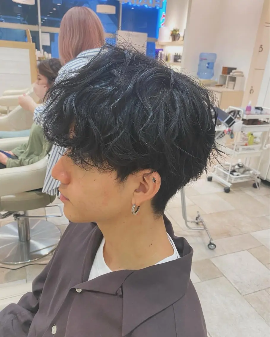 メンズカット＋ベーシックパーマ✨の写真