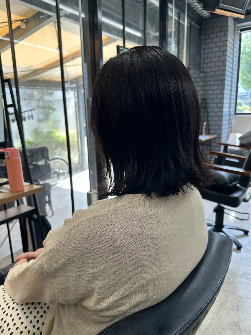 ミディアム カラー ベージュカラー 透明感カラー 巽 滉太のヘアスタイル