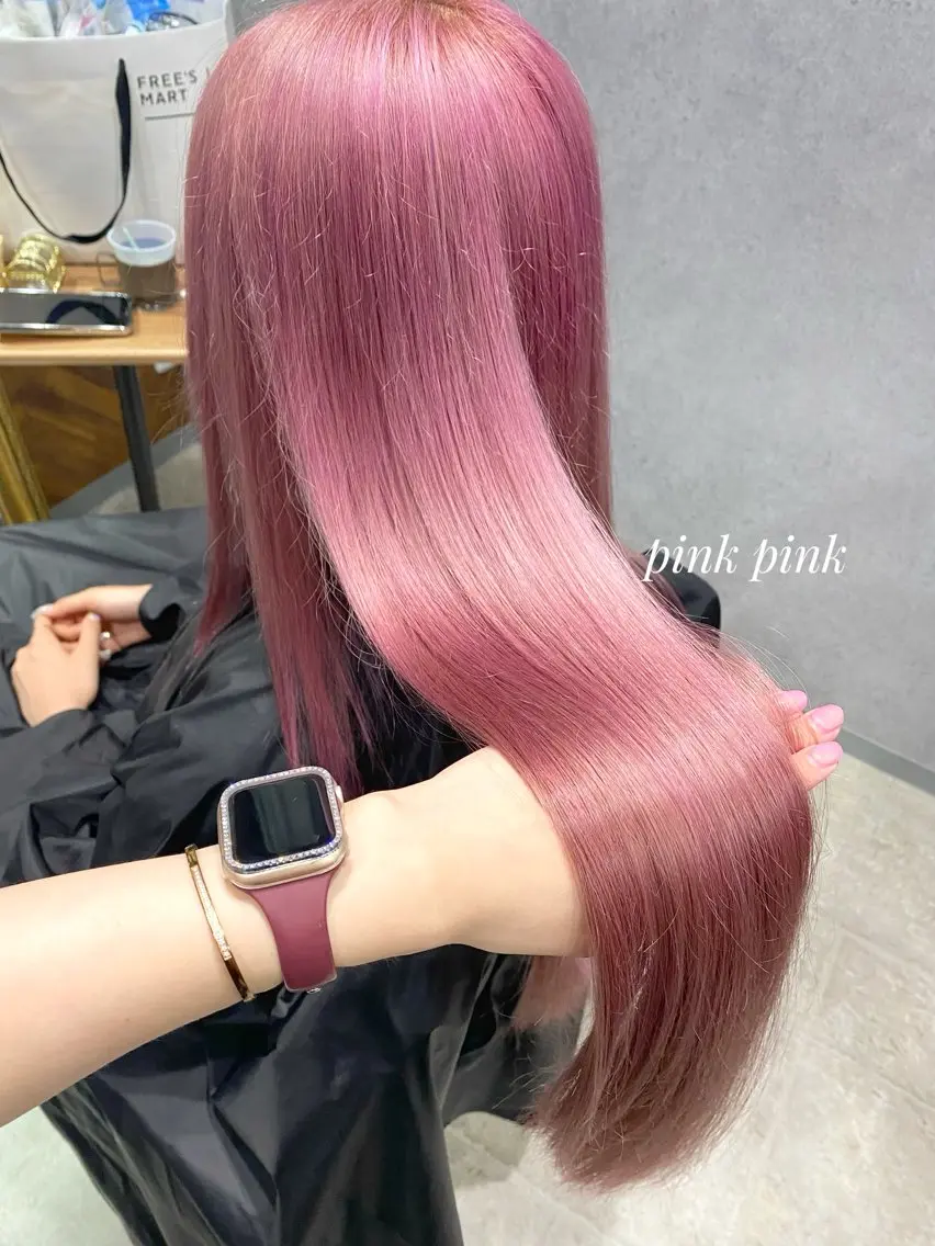 ロング カラー ロング YUKA🐻❄️ 🎀当日予約ok/のヘアスタイル