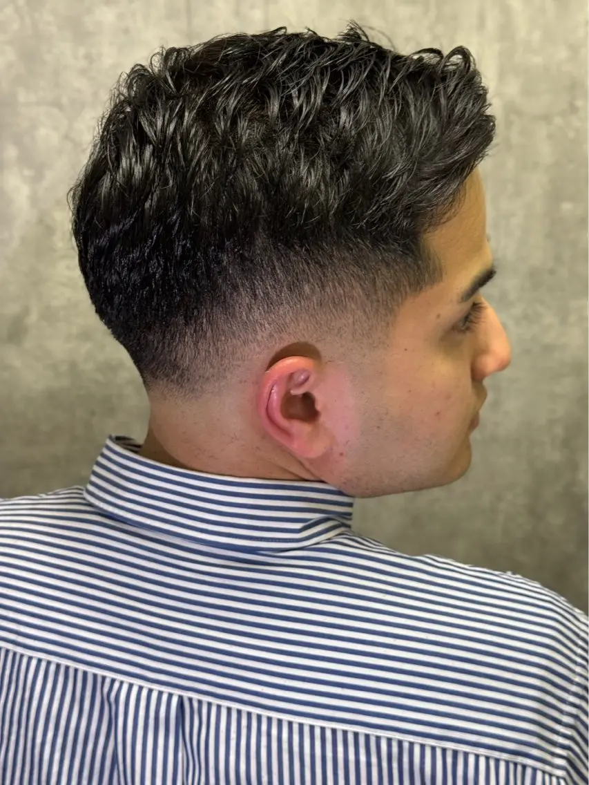 ショート メンズ 對馬 虎太郎のヘアスタイル