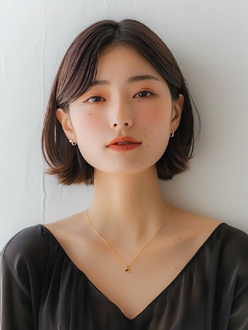 ショート 束感まつぱ🫧 なつき🫧のヘアスタイル