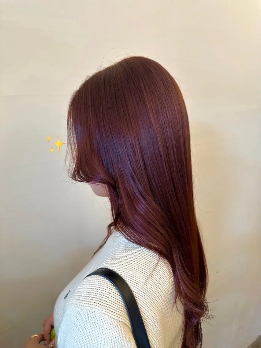 ダブルカラー(ブリーチ1回のダブルカラー、ブリーチなしのダブルカラー)の写真