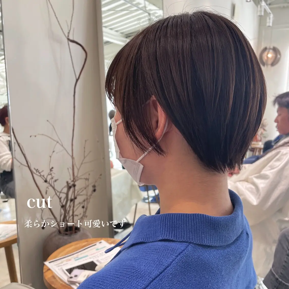 ショート ショートヘア 峯崎 葵のヘアスタイル