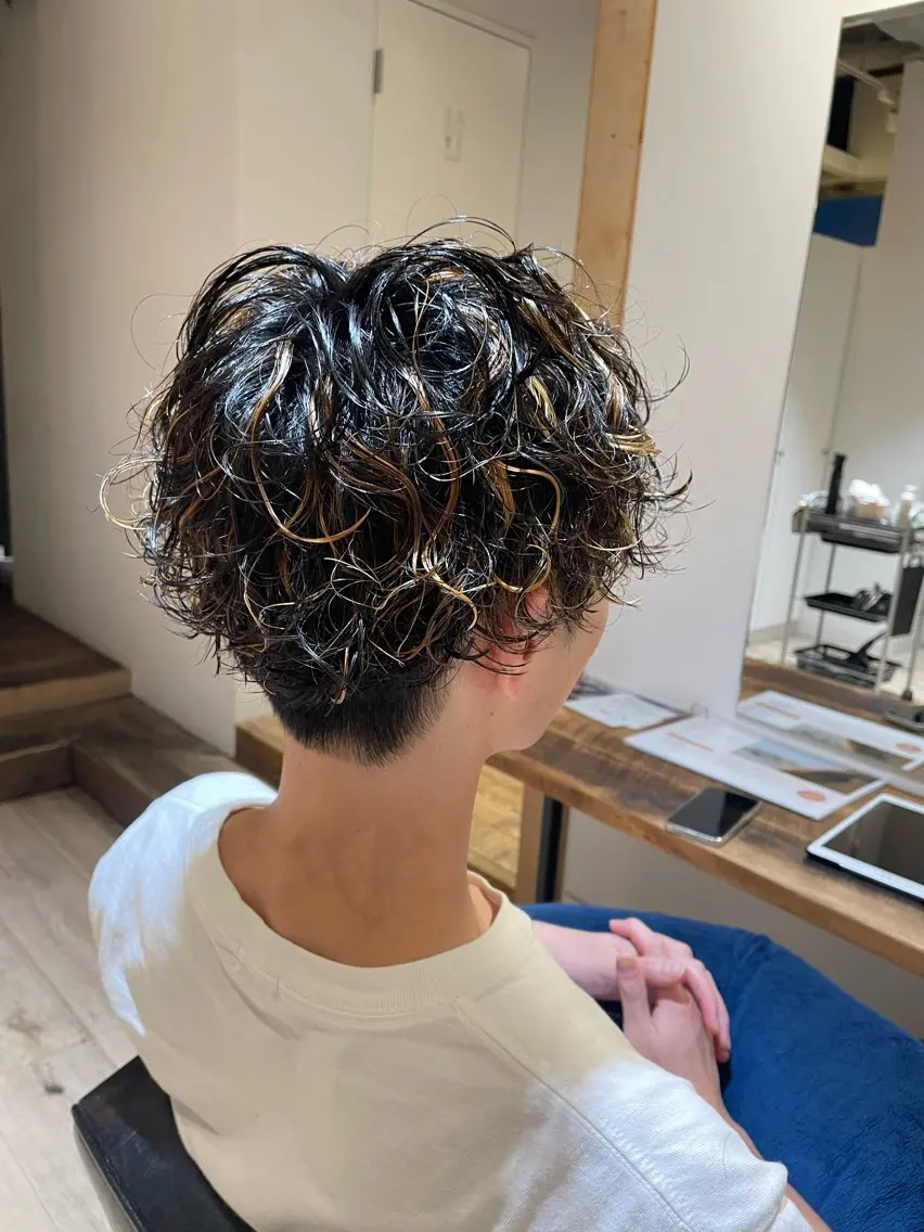 メンズ ふくだももこ🍑 メンズカットのヘアスタイル