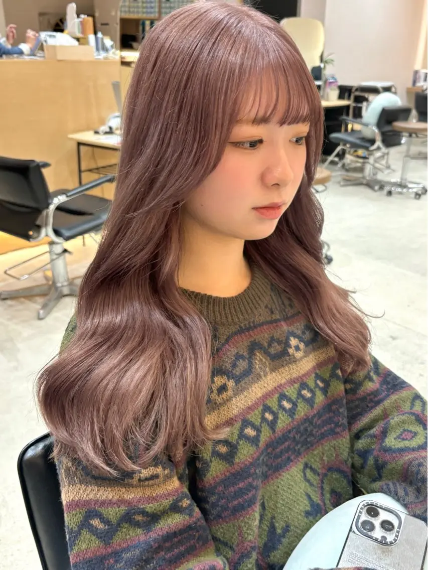 ロング カラー ヘアカラー 🍒森木 ゆうか🍒のヘアスタイル