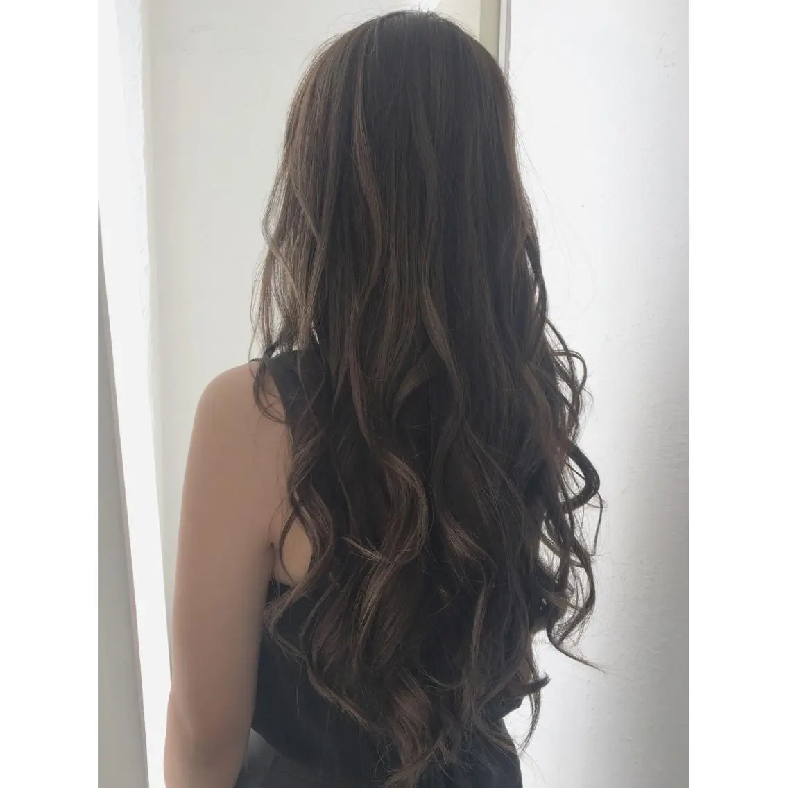 ロング カラー fio マナミのヘアスタイル