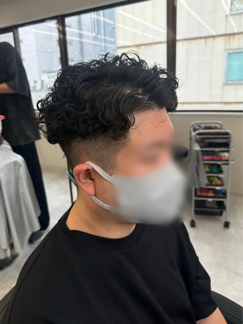 パーマ メンズ メンズパーマ MOE ~ EIGHT ~のヘアスタイル