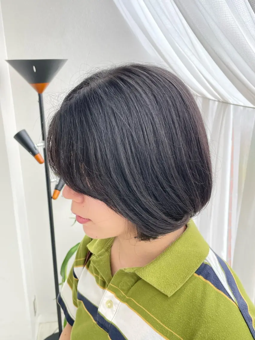 ショート ハヤシ ホマトラのヘアスタイル