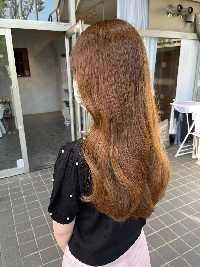 ロング カラー カット ヘアカラー トリートメント flocci🌙 フロクシのヘアスタイル