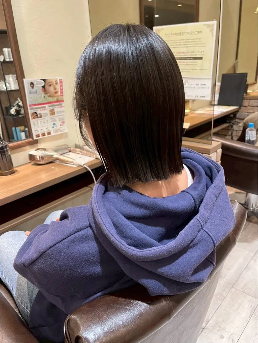 ショート 京都/カラー/パーマ ‎🤍/のあのヘアスタイル