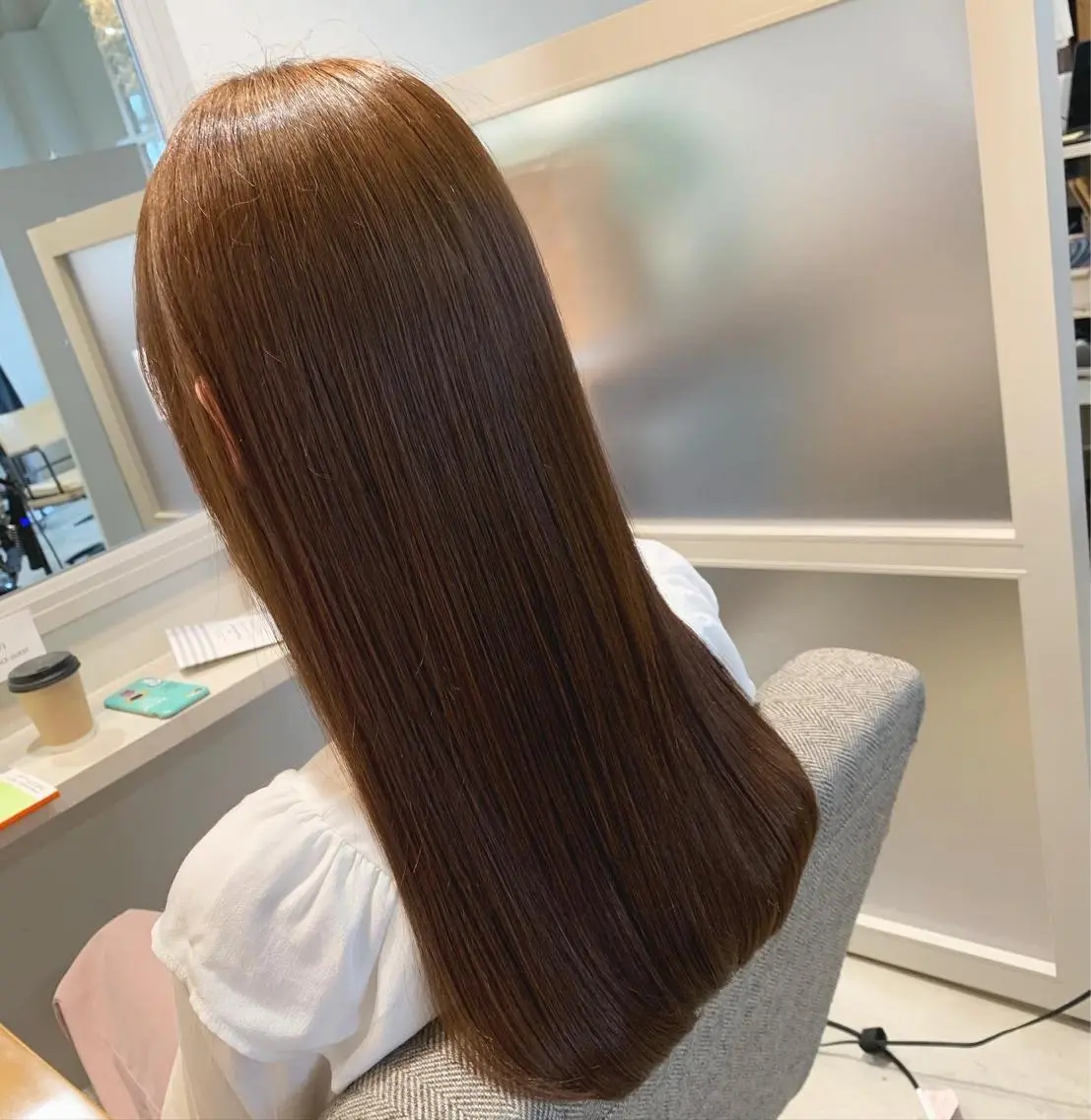 ロング トップディレクター アヤカのヘアスタイル