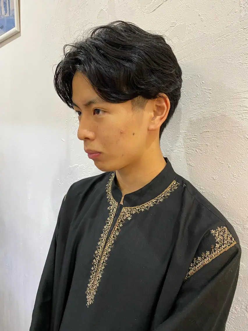【再来はこちら!】メンズパーマ×似合わせカット🔥ツイスパ、スパイラルパーマは➕1100〜かかりますの写真