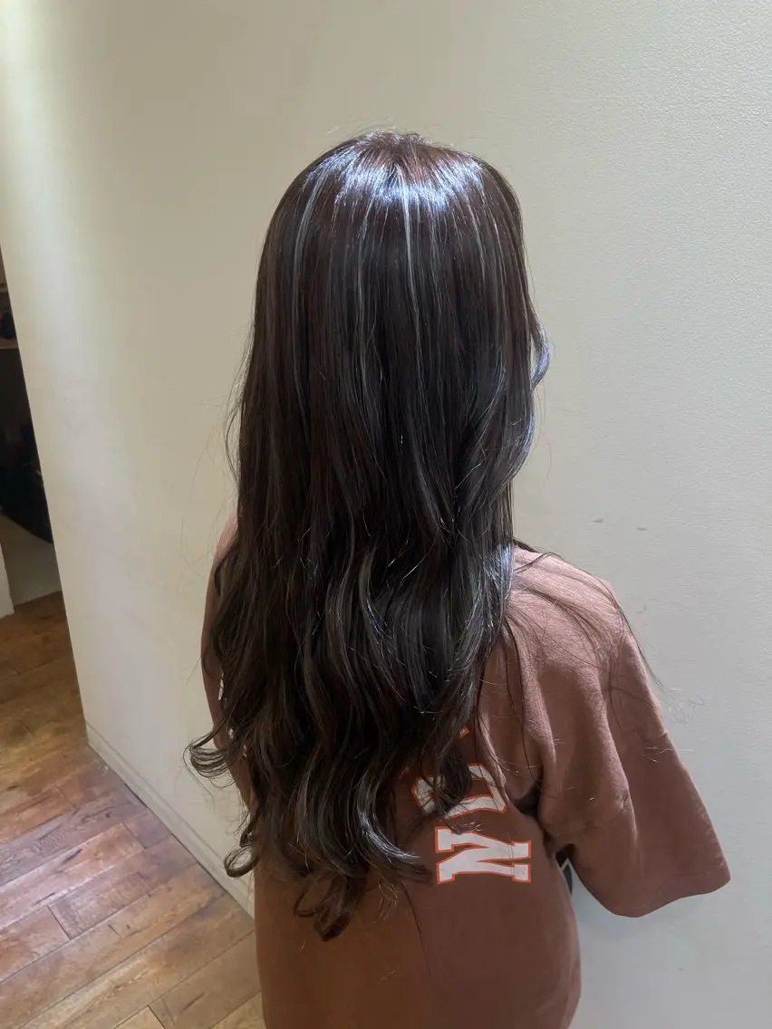 【ブリーチ込◎】メンテナンスカット+ハイライト+ワンカラー💡の写真