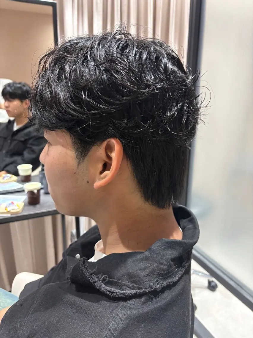 メンズ メンズパーマ 板垣 洸輝のヘアスタイル
