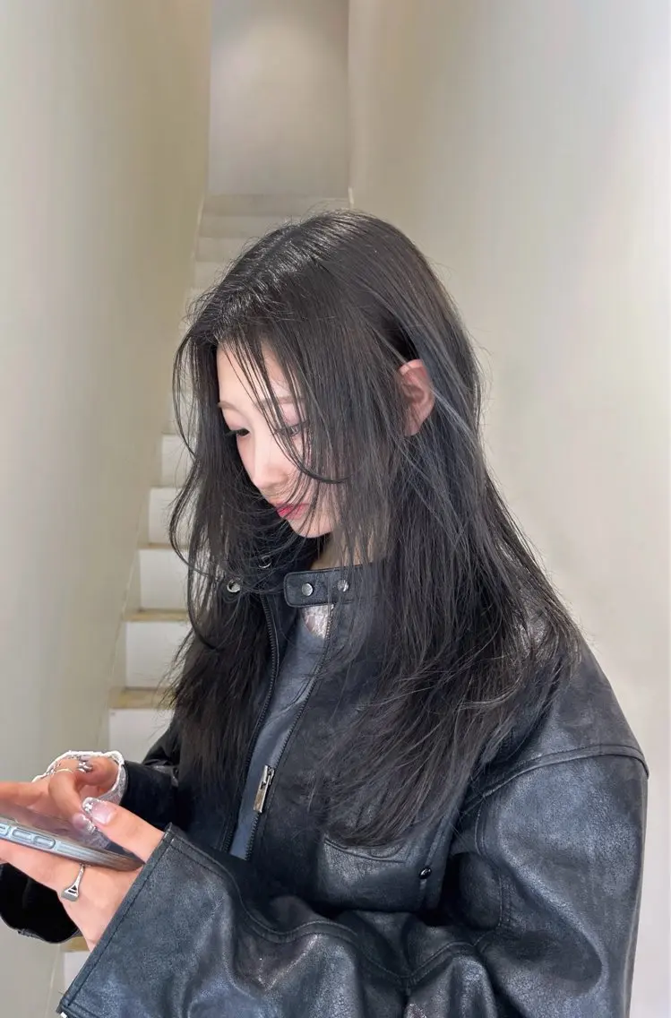 透明感ケアカラー＋カットの写真