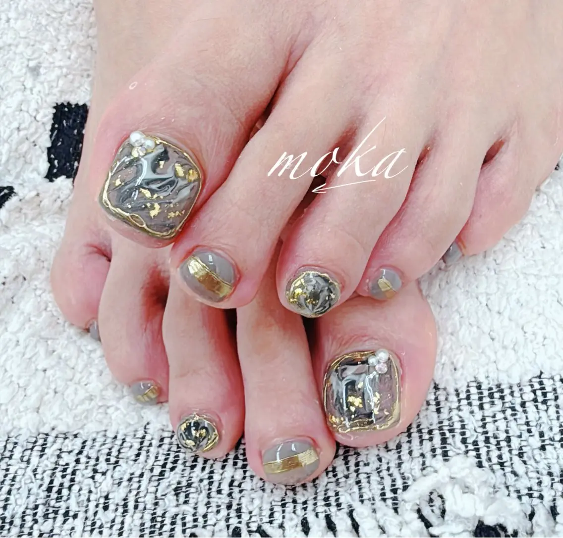ネイル 胡蝶蘭レディースサロ ンNailMOKAのネイルデザイン