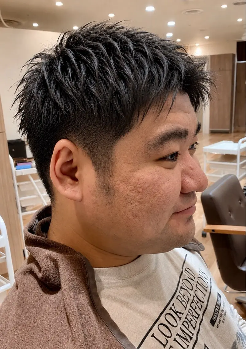 ショート メンズ カット イシカワ ユウタのヘアスタイル