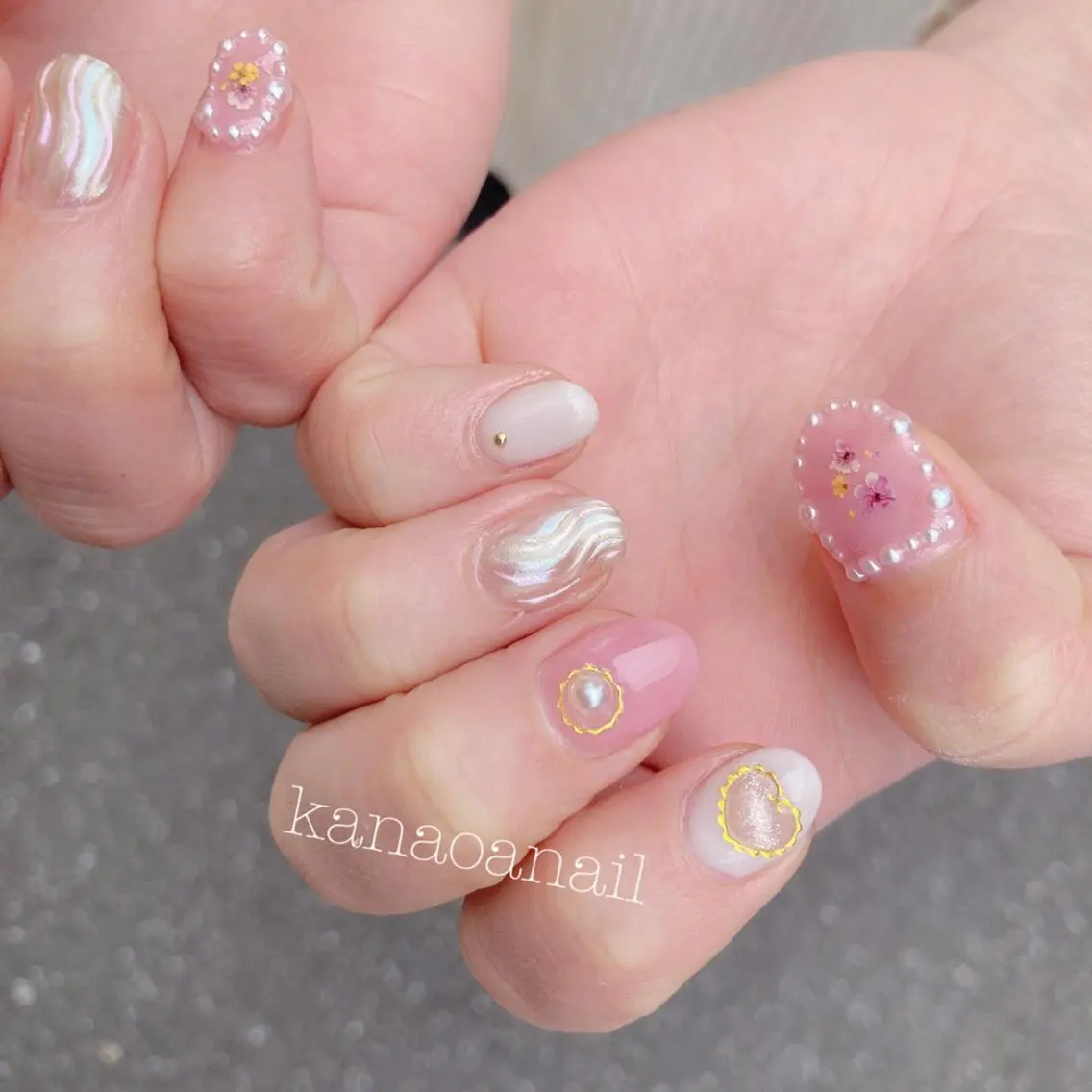 ネイル 地爪育成💅 kanaoanailのネイルデザイン