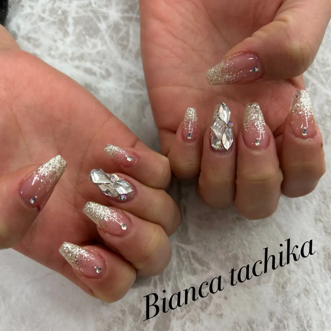 ネイル Bianca 立川店 小川のネイルデザイン
