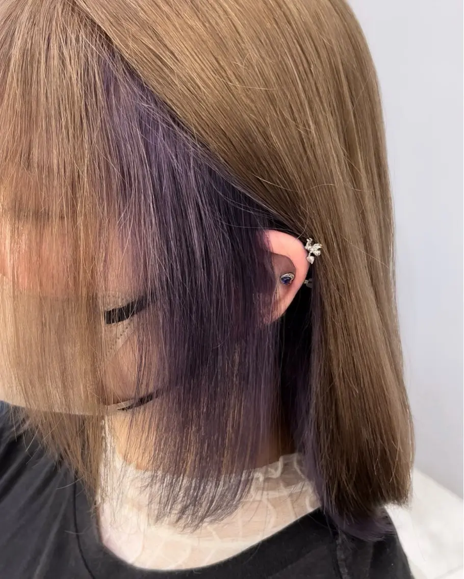ショート カラー 新宿/レイヤーカット 西澤 ジュンヤのヘアスタイル