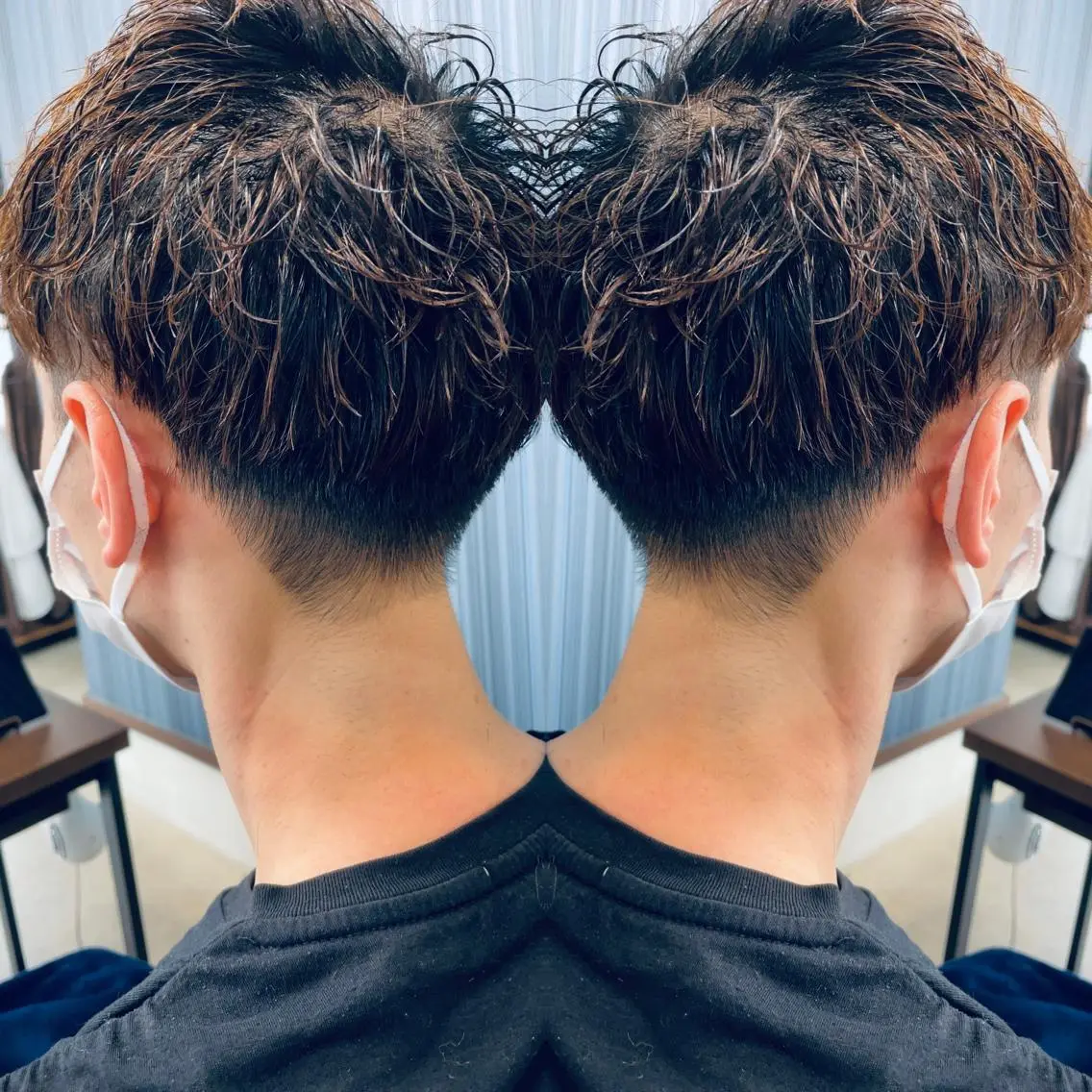 カット&ツイストスパイラルパーマの写真