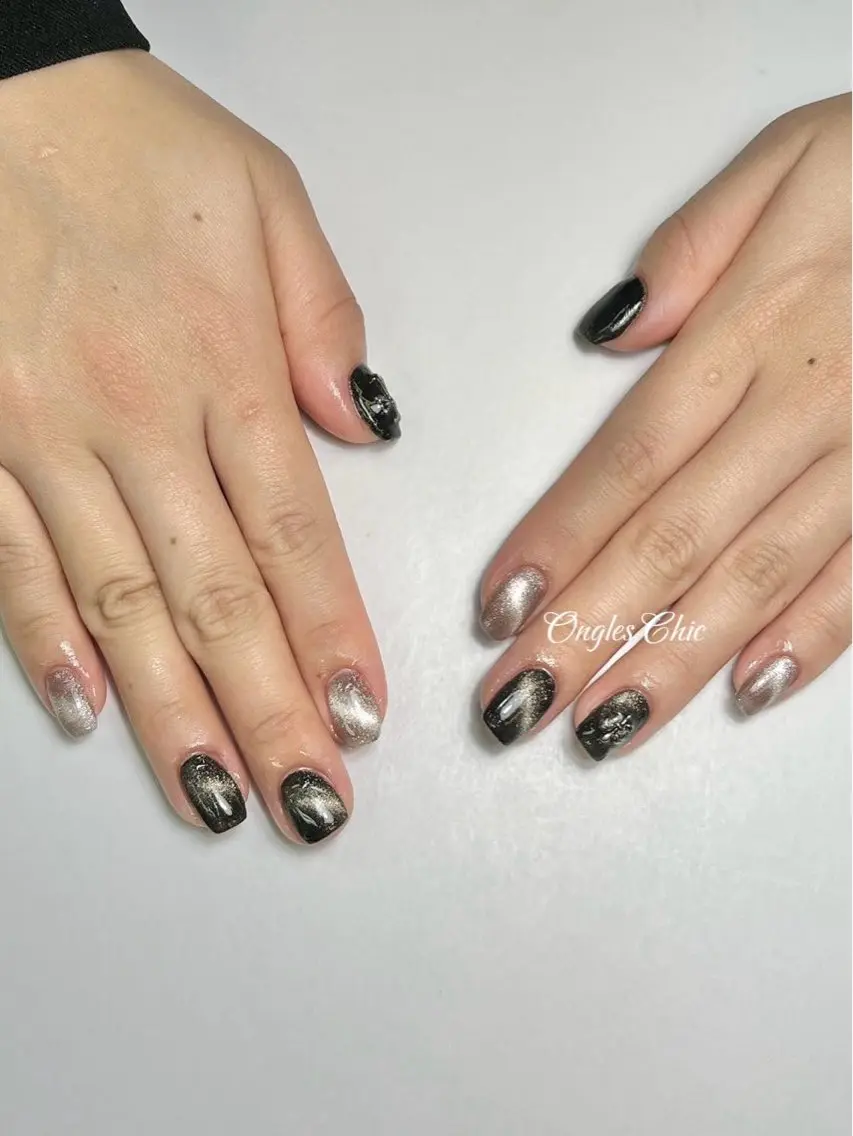 ネイル ハンドネイル ongles chicのネイルデザイン