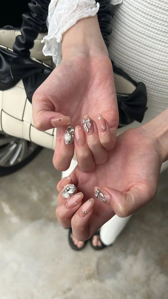 ハンドネイル muchanail miu🎀のネイルデザイン