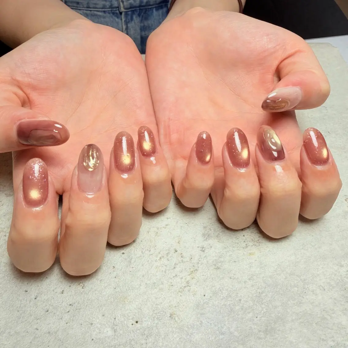 ネイル ハンドネイル r.nail BYα 柳瀬のネイルデザイン