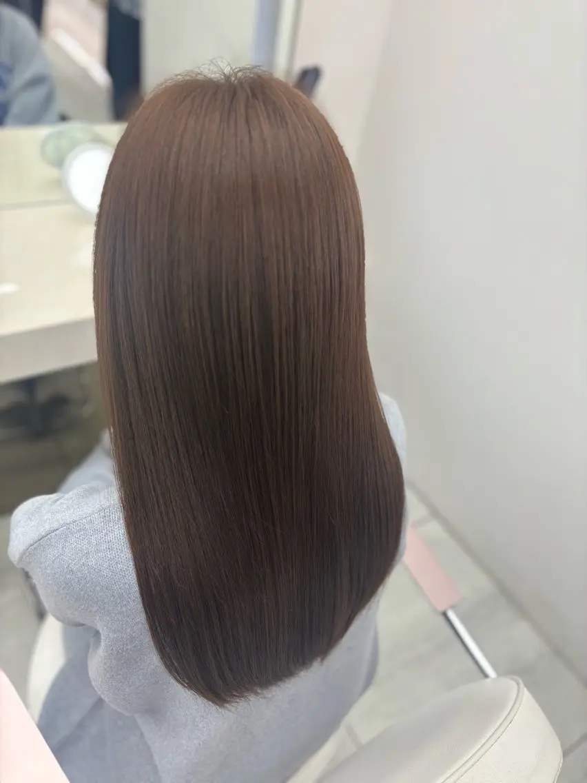 ロング カラー ベージュカラー COA銀座|はるひ 🌸カラーモデル募集のヘアスタイル