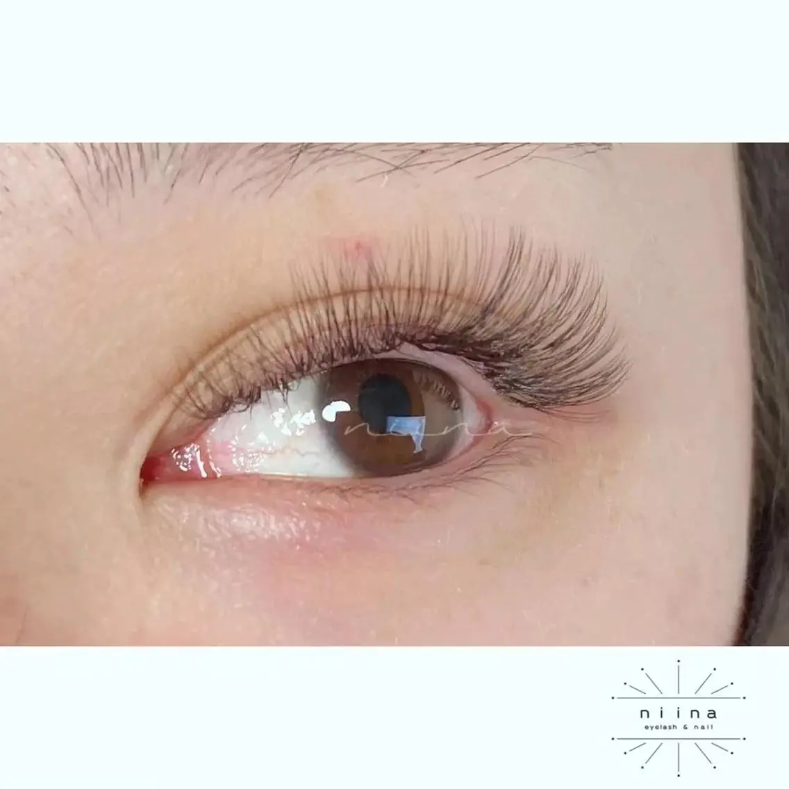 マツエク・マツパ ボリュームラッシュ n i i n a  -eye&nail-のマツエク・マツパデザイン