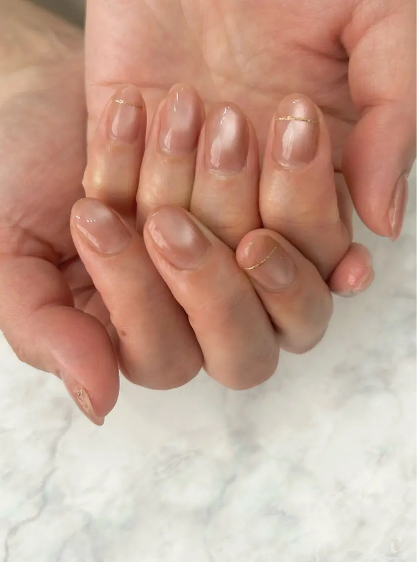 ネイル マグネットネイル ハンドネイル MYu Beauty Salon YURIのネイルデザイン