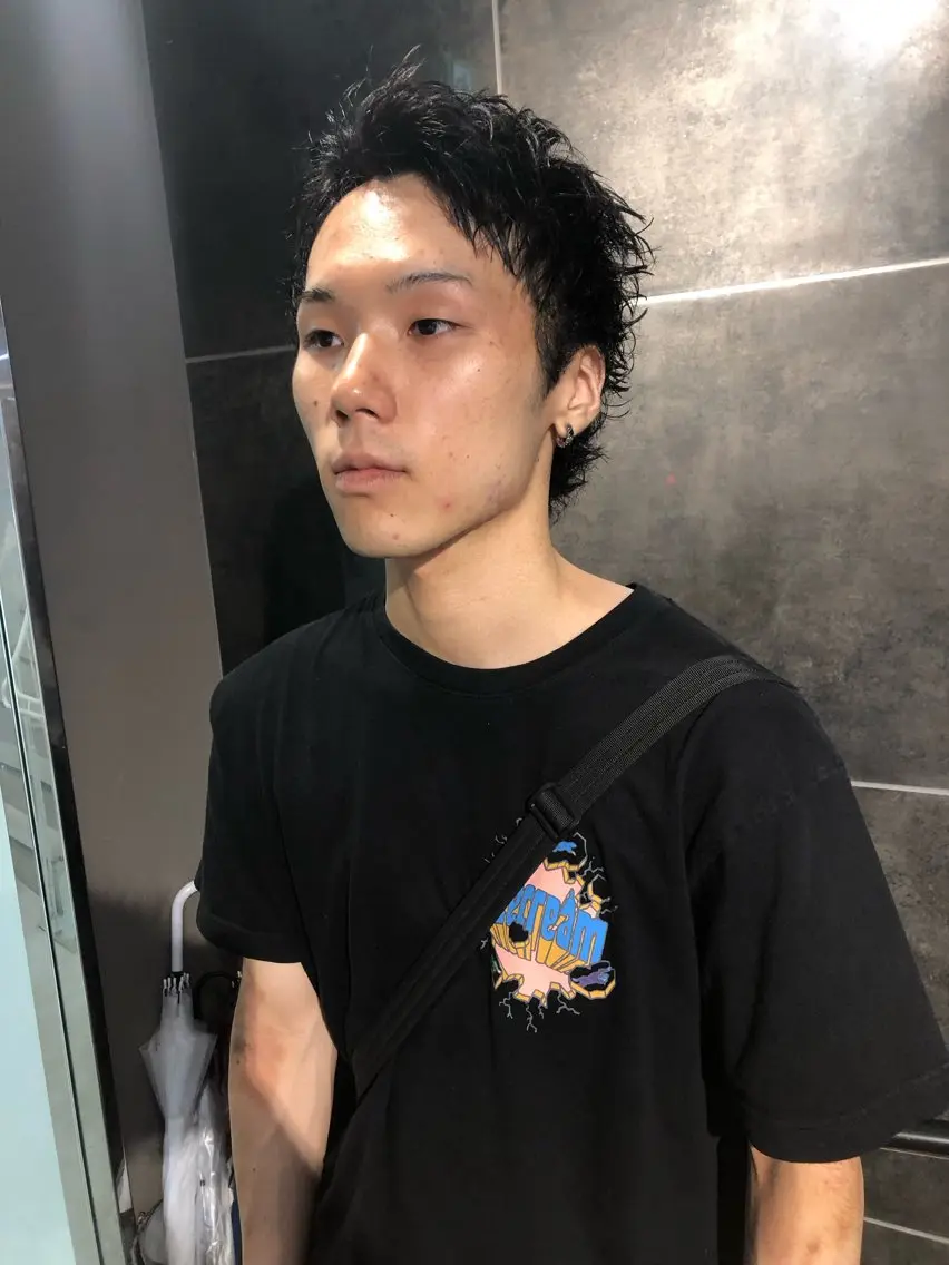 ヘアアレンジ メンズ カット トリートメント ヘアセット メンズ特化✂️栗原 侑也のヘアスタイル