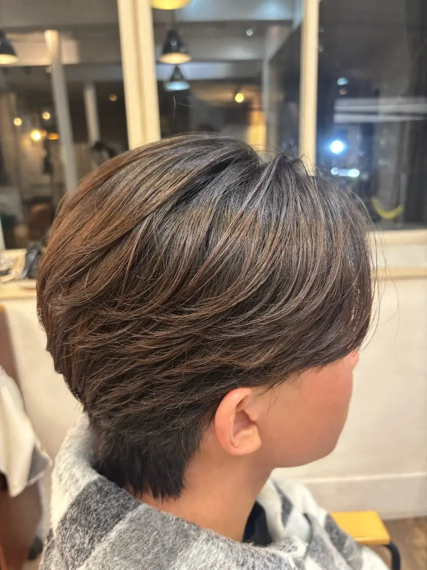 パーマ 🕊️あやか レイヤーカットのヘアスタイル
