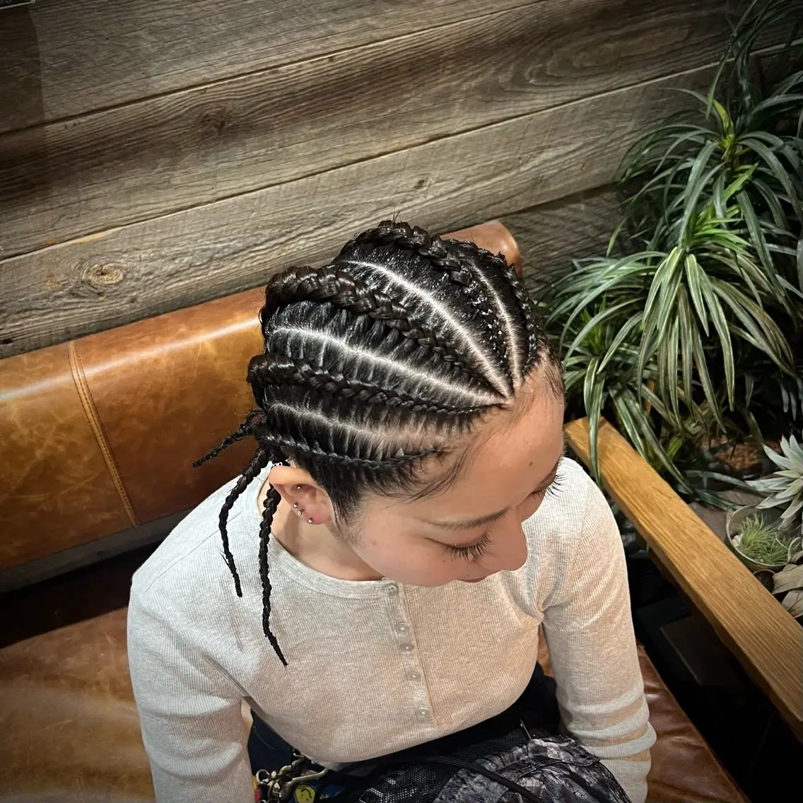 セミロング パーマ エクステ ヘアセット jp doggのヘアスタイル